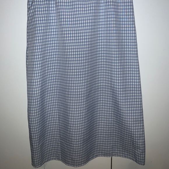 Plaid midi skirt - Picture 2 of 2